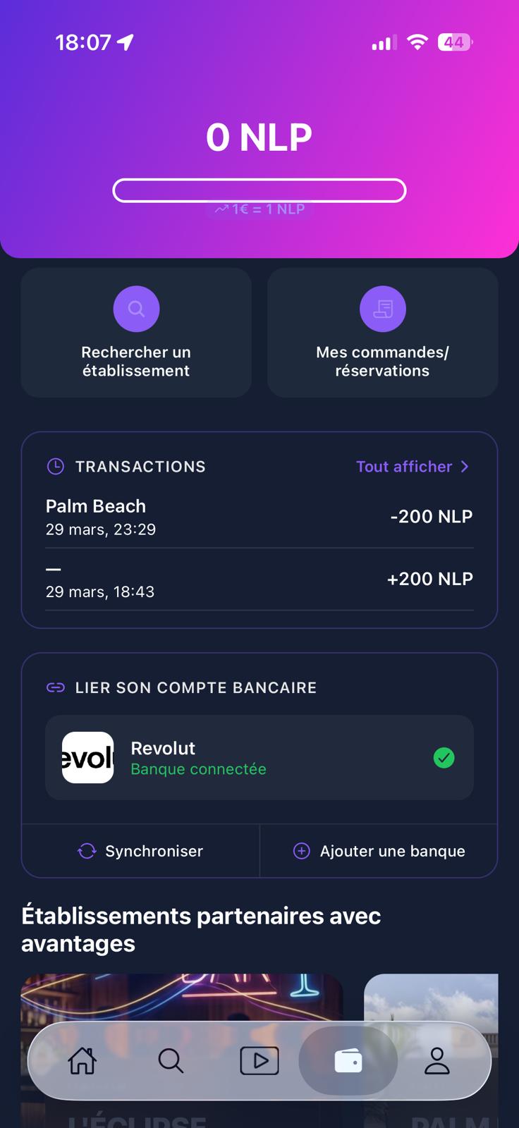 Votre wallet NLP