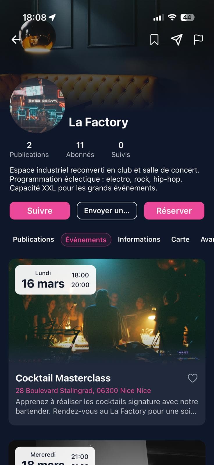 Le profil établissement